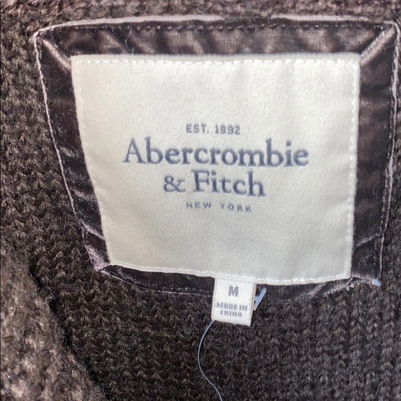 Abercrombie & Fitch Taupe  chunky Sweater - Picture 5 of 9